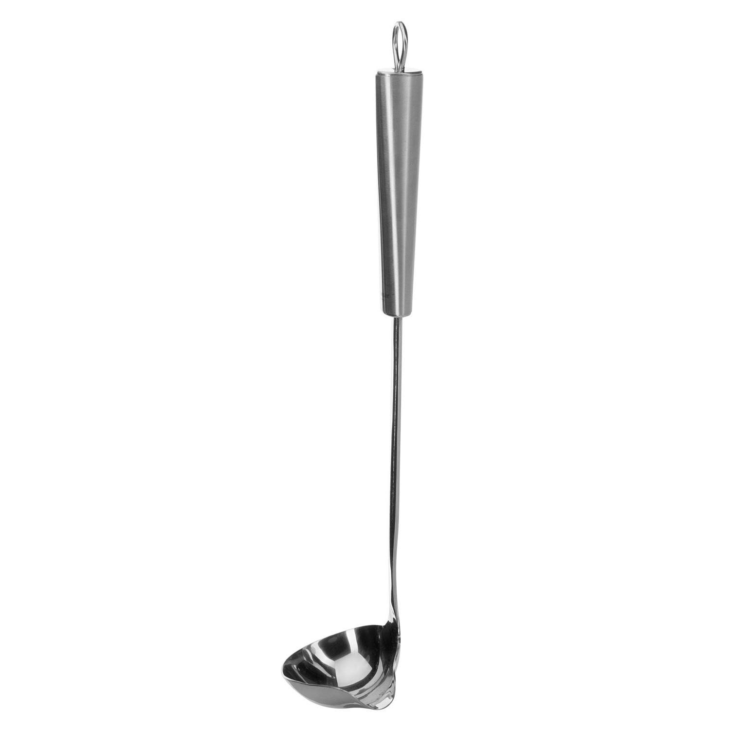 Westmark Soßenlöffel/Soßenkelle, Länge: 32,2 cm, Rostfreier Edelstahl, Glory, Silber, 18542270