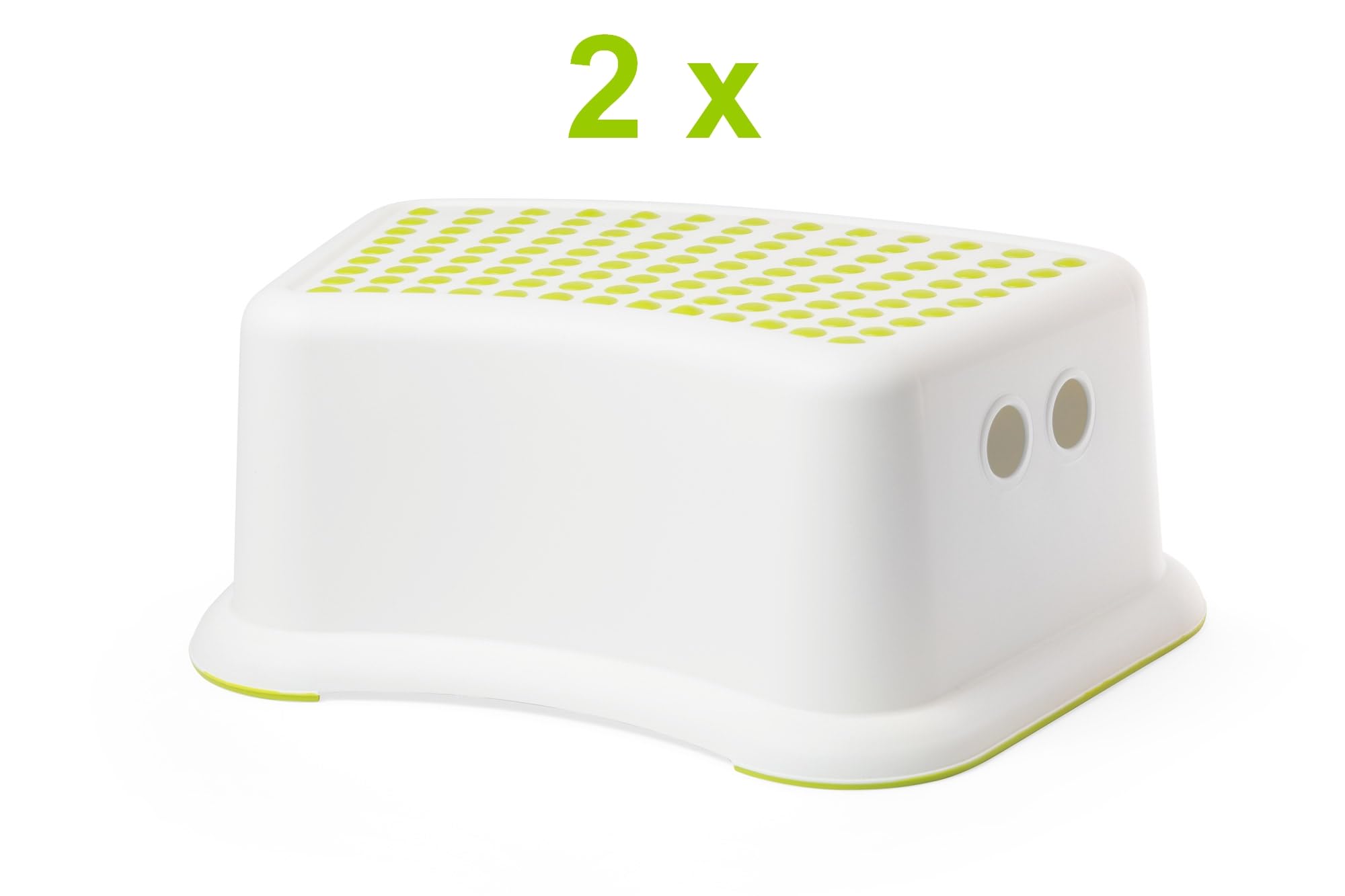 2x IKEA infantil Taburete / paso con antideslizante FÖRSIKTIG