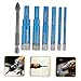 VILLCASE 1Set Pointed Tile Drill Bits Handle Design Durable Porcelain Tile and Ceramic Drilling Tools Versatile for Exceptional Control