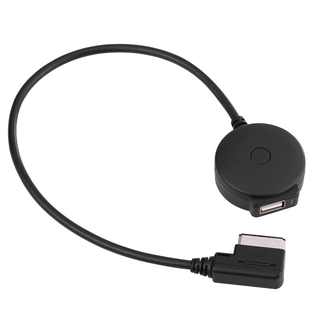 JSER Media In AMI MDI To Stereo 3.5mm Audio USB-C Aux Adapter Cable For Car Vw Audi 2014 A4 A6 Q5 Q7