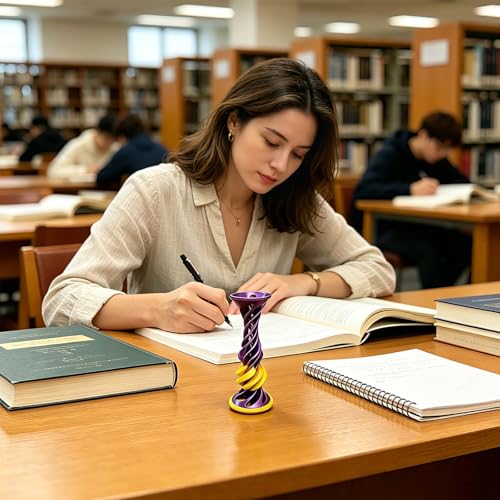 Image of 3D Printing Toy, Fidget Toys for Adults, Elastic Passthrough Anxiety Relief Toys for Adult Hand Relaxing, Concentration Improvement & Stress Reliever