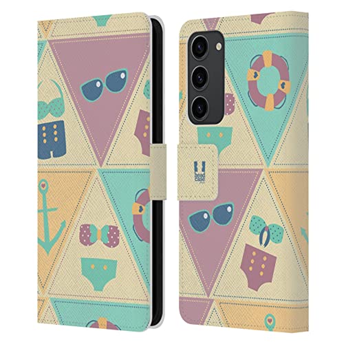 Carcasa de cuero tipo libro Samsung Galaxy S23+ 5G protectora con tarjetero