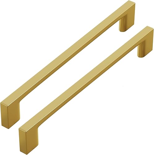 Dowell (3008 256 15) - Manijas para gabinete, cocina, baño y muebles, herrajes para gabinetes y puertas, manija de cajón  2 tornillos incluidos