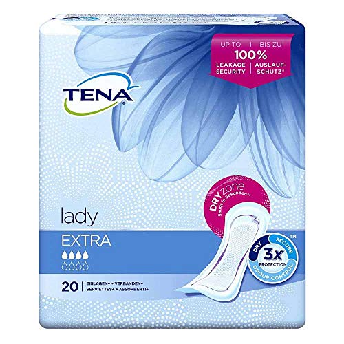 Pannolino sagomato femminile a tripla protezione Tena Lady - Extra Cover