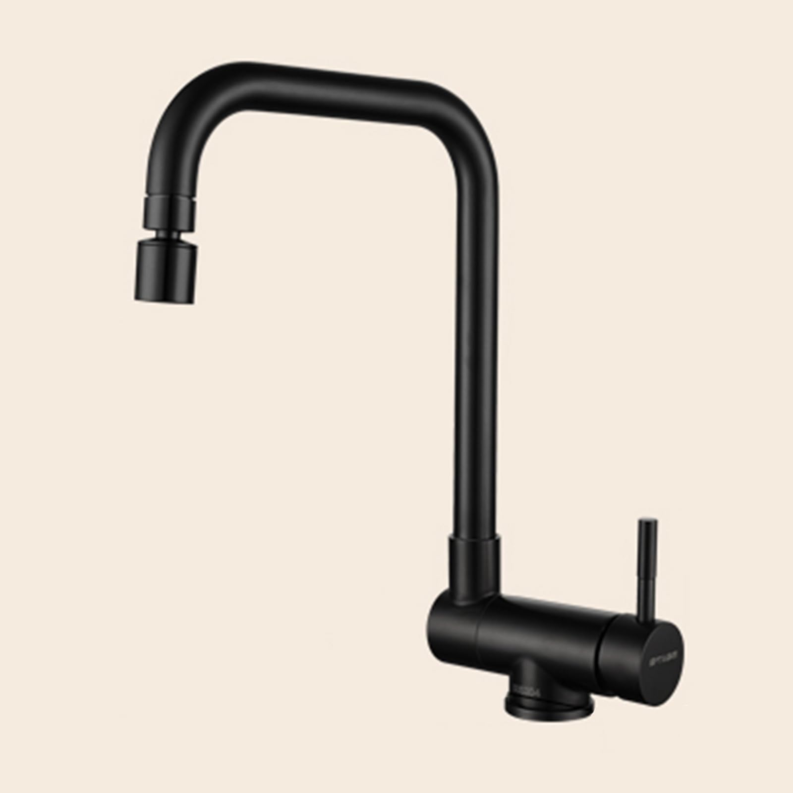 ZQFHSX Kitchen Mixer Tap with Foldable Rotation Spout and 3 Spray Modes - 1 Hole Design for Front Window