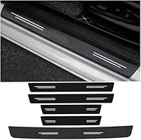 PGYQF 5 PCS Auto Carbon Fiber Einstiegsleisten für Dodge Viper VX | 2013-2017, Anti-Scratch Abrieb,Starke Haftung Türschweller Aufkleber,Car Door Sill Protector PGYQF 5 PCS Auto Carbon Fiber Einstiegsleisten für Dodge Viper VX | 2013-2017, Anti-Scratch Abrieb,Starke Haftung Türschweller Aufkleber,Car Door Sill Protector