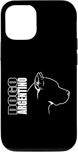 Vista 4 de iPhone 13 Pro Max Funny proud Dogo Argentino profile dog mom dog Case