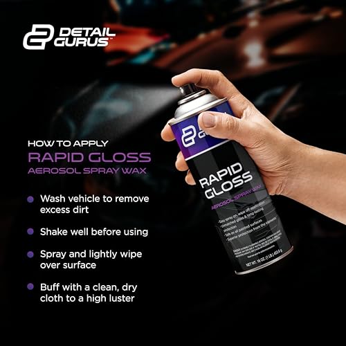 Cera Spray Brillante para Autos 16 oz miniatura 3