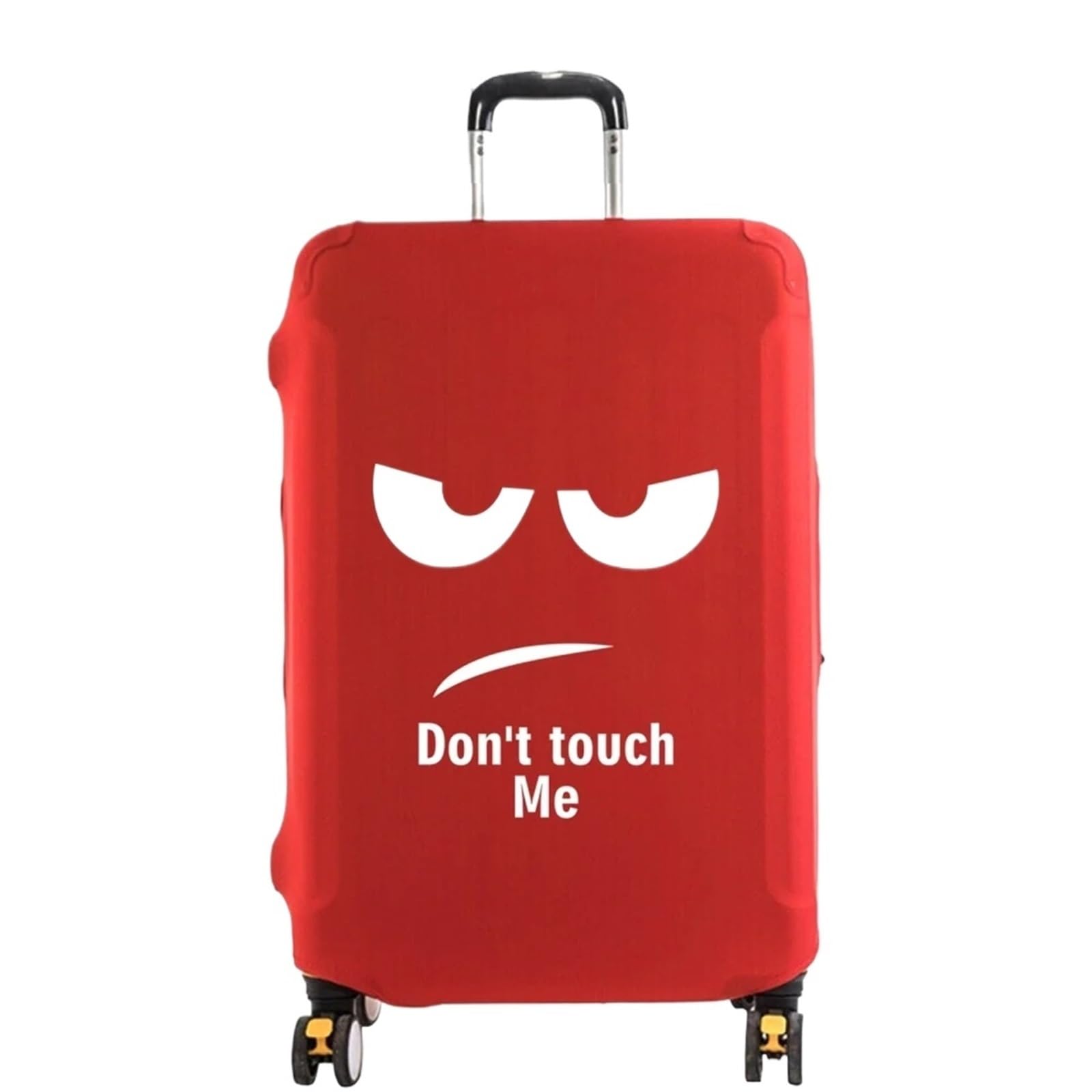 Copri Valigia 2 Pezzi di Copertura for Bagaglio da Viaggio Copertura for Valigia Accessori da Viaggio Antipolvere Resistente ai Graffi coperture Elastiche Modello Immagine Bianca(Red,S)