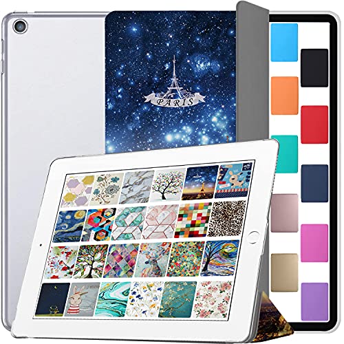 Image of DuraSafe Cases for iPad 7.9 Inch Mini 3 2 1 Generation [iPad Mini 3rd 2nd 1st ] A1599 A1489 A1432 MGNV2HN /A MGYE2HN /A MGNR2HN /A ME277HN /A PrintediPad Cover Translucent Frosted Hard Back - Paris Night