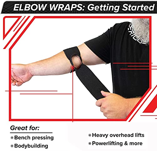 Image of Victory Elbow Support for Gym with Strap Unisex | Adjustable, Great for Sprained Elbows Band Tennis Elbow Support For Badminton Cricket & Sports Elbow Sleeves /Elbow Guard /Elbow Brace - Free Size