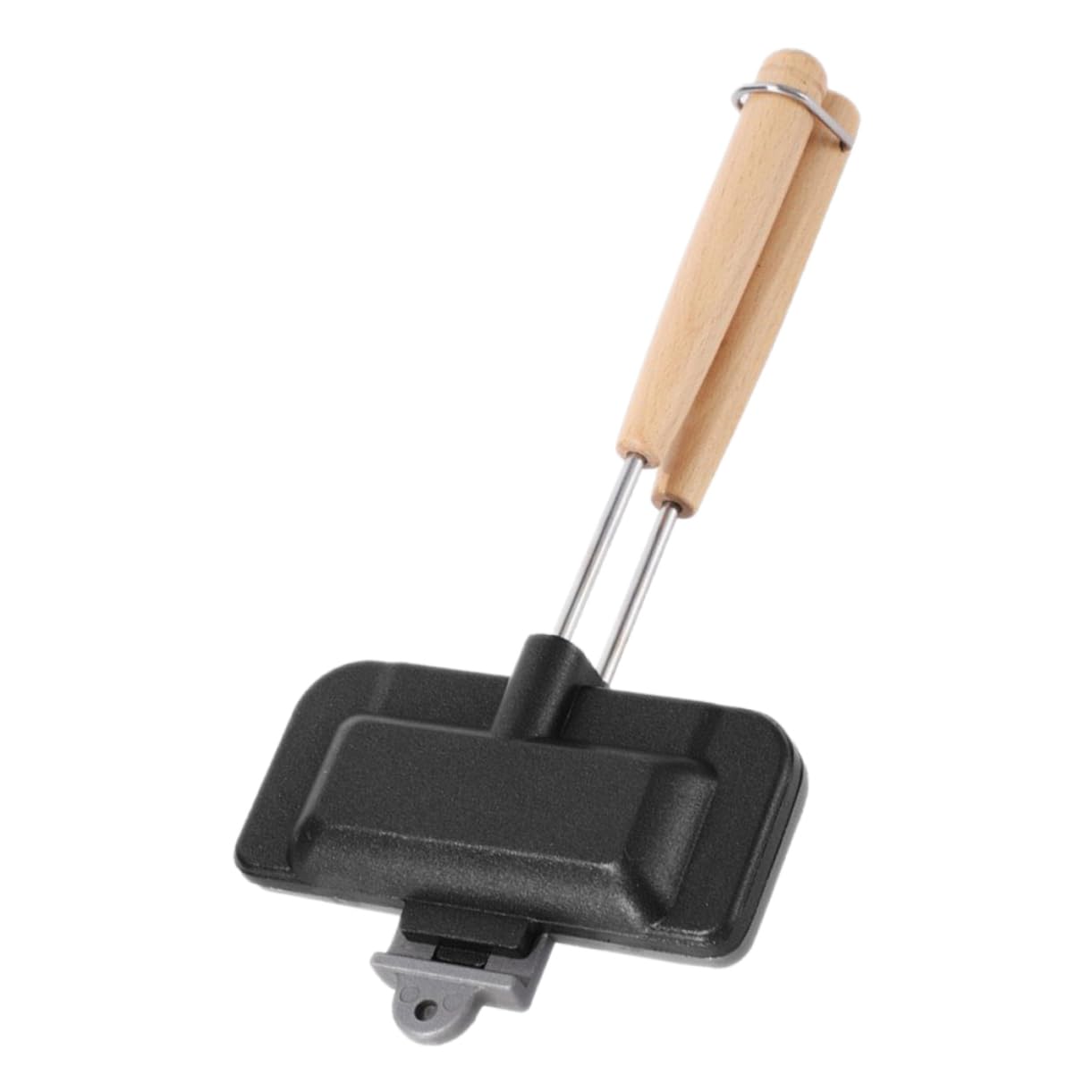 BRIGHTFUFU Double Sided Non-Stick Sandwich Frying Pan for Camping Removable Cooking Skillet for Breakfast Sandwiches and Outdoor Cooking