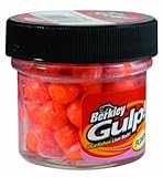 Berkley Gulp! Floating Salmon Eggs Fluorescent Orange, 0.56-Ounce