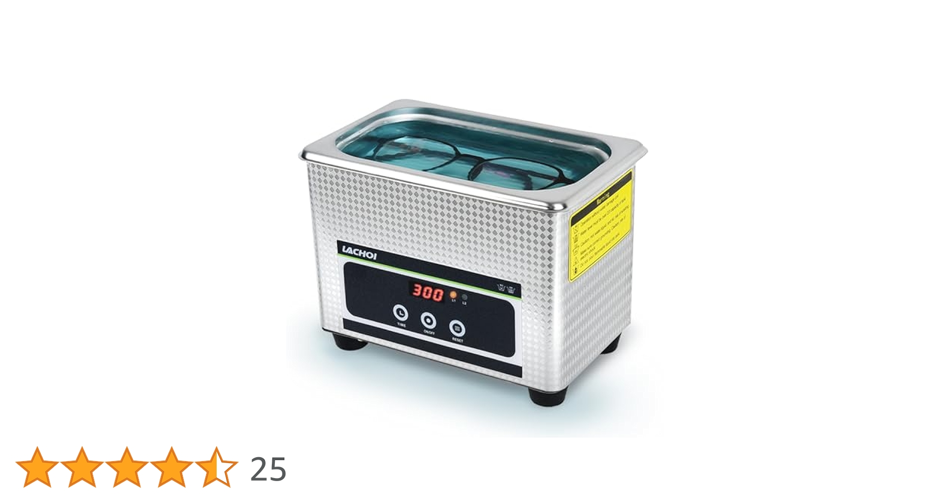 Amazon | LACHOI 超音波洗浄機 業務用 2L 小型 40KHz PSE認証