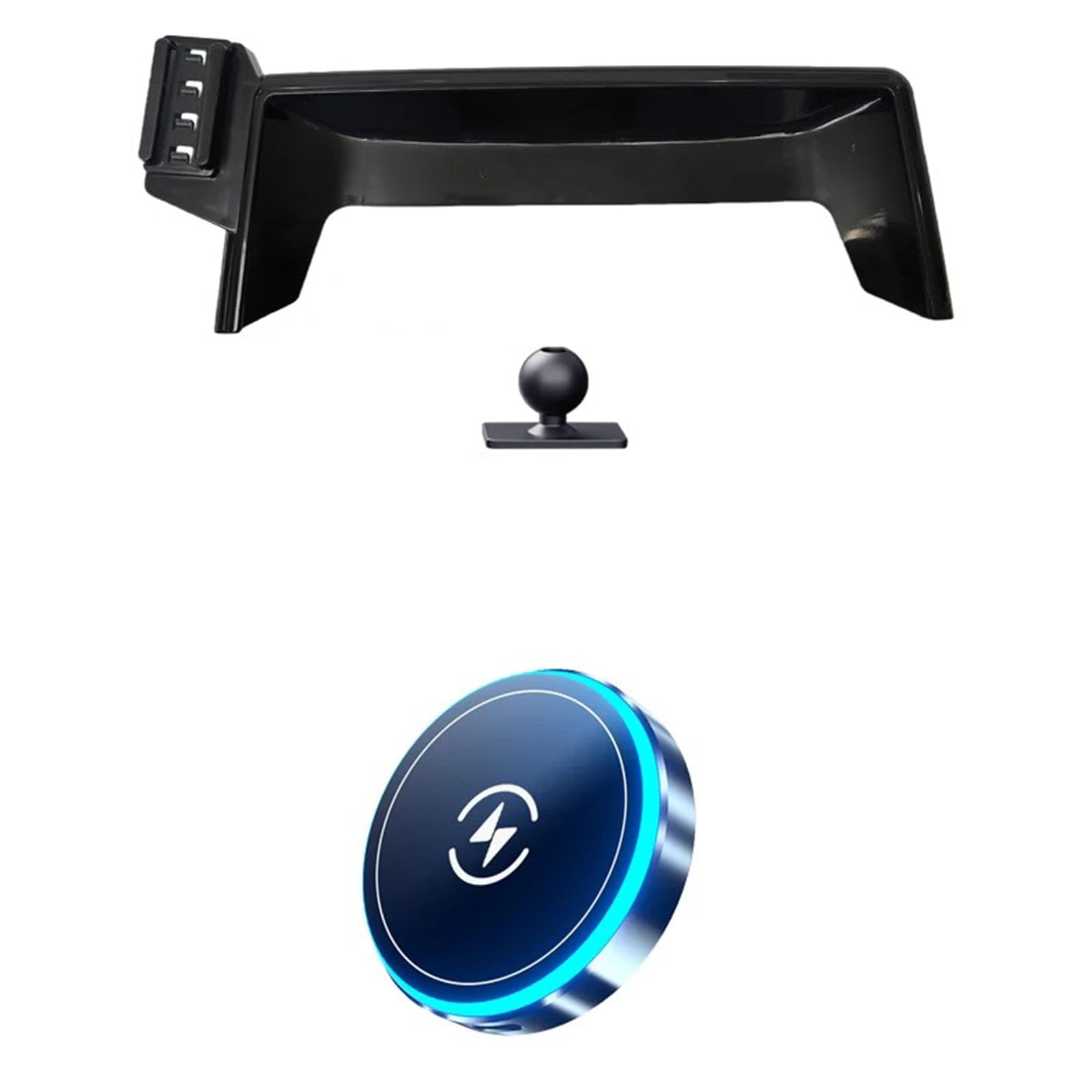 MOGFLMAN Car Phone Holder for BMW X1 F48/F49 2016-2019, LHD Car Phone Holder