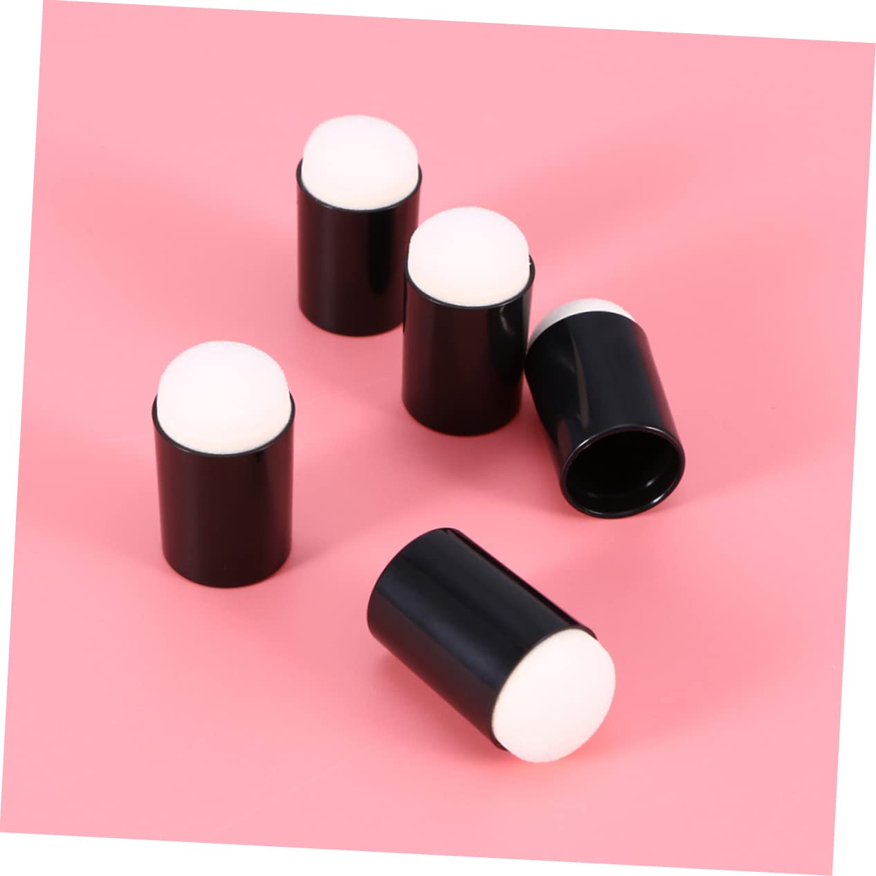 SHINEOFI Esponja para Pintar con Los Dedos Arte De Uñas Almohadillas De Tinta Gel Manualidades Manualidades para Juguete De Esponja De Pintura Dibujantes 30 Piezas X 4