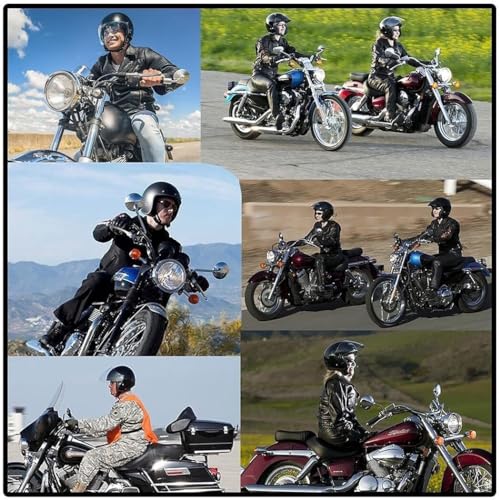 Casque moto jet Bluetooth double visière micro intégré casque scooter ouvert ECE - 8