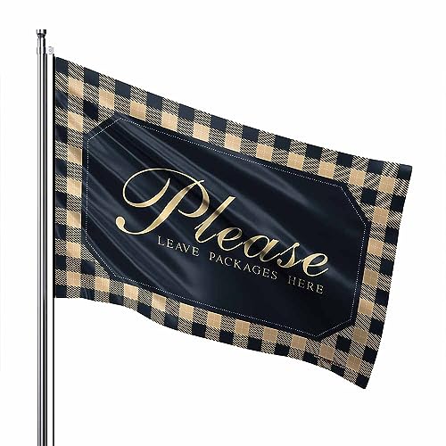 Drapeau pour les gars laissent des paquets ici idéal studio étudiant