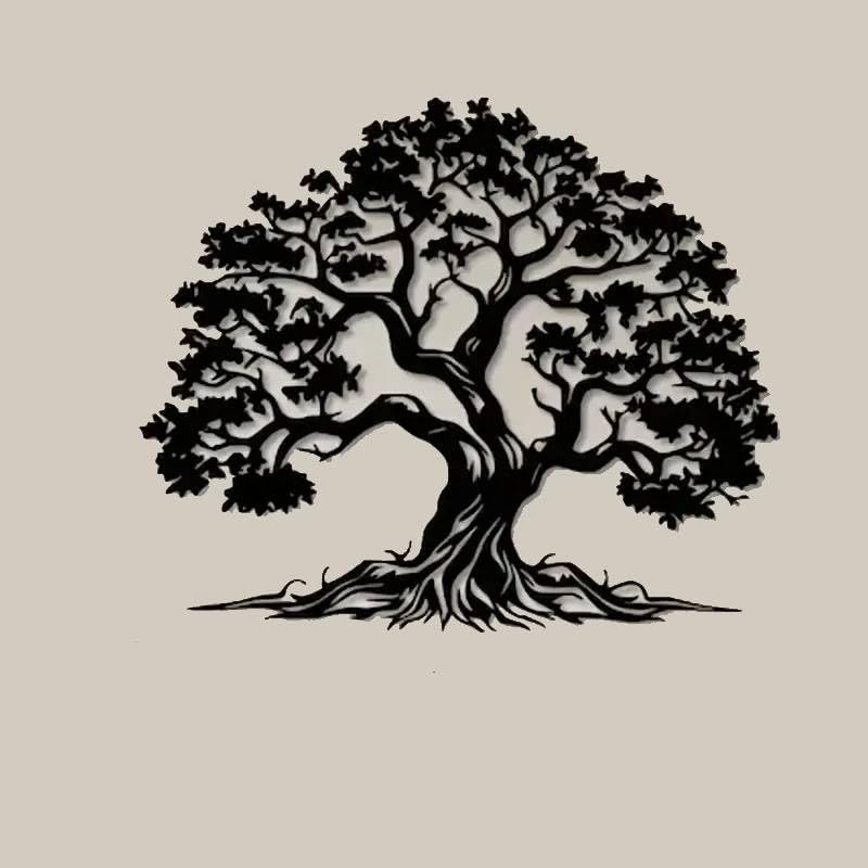 Cuadro árbol de la vida, bonsai, 38cm x 38cm. Cuadro decoracion moderno, salon, dormitorio, sala de estar, pared.