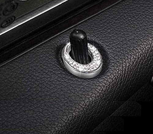 HAILWH Bling Bling Bling Accessori Interni Adatti Per Mercedes Benz 20192022 Classe A CLA Classe B GLA GLB Modifica Strass Cristallo Accessori Copertura Applique (Bracciolo Box Decorazione Sticker