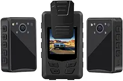 Mini Câmera Policia Bodycam Segurança Corpo Full Hd 1296p 4k A23 Externa Corpo Colete Esportiva Moto Ciclista Bike Airsoft Capacete