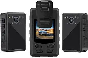 Mini Câmera Policia Bodycam Segurança Corpo Full Hd 1296p 4k A23 Externa Corpo Colete Esportiva Moto Ciclista Bike Airsoft Capacete