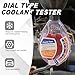 AMZAUTO Antifreeze Tester Automotive, Professional Coolant Tester Accessory for Freezing Point Tool, Anti Freeze Checker, Universal Antifreeze Coolant for Summer & Winter