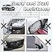 2PCS Car Side Mirror Covers,Drawstring-style Mirror Covers for Cars Provide Protection from Dust and Snow,Essential Car Mirrors Cover for Winter Automotive Exterior Accessories