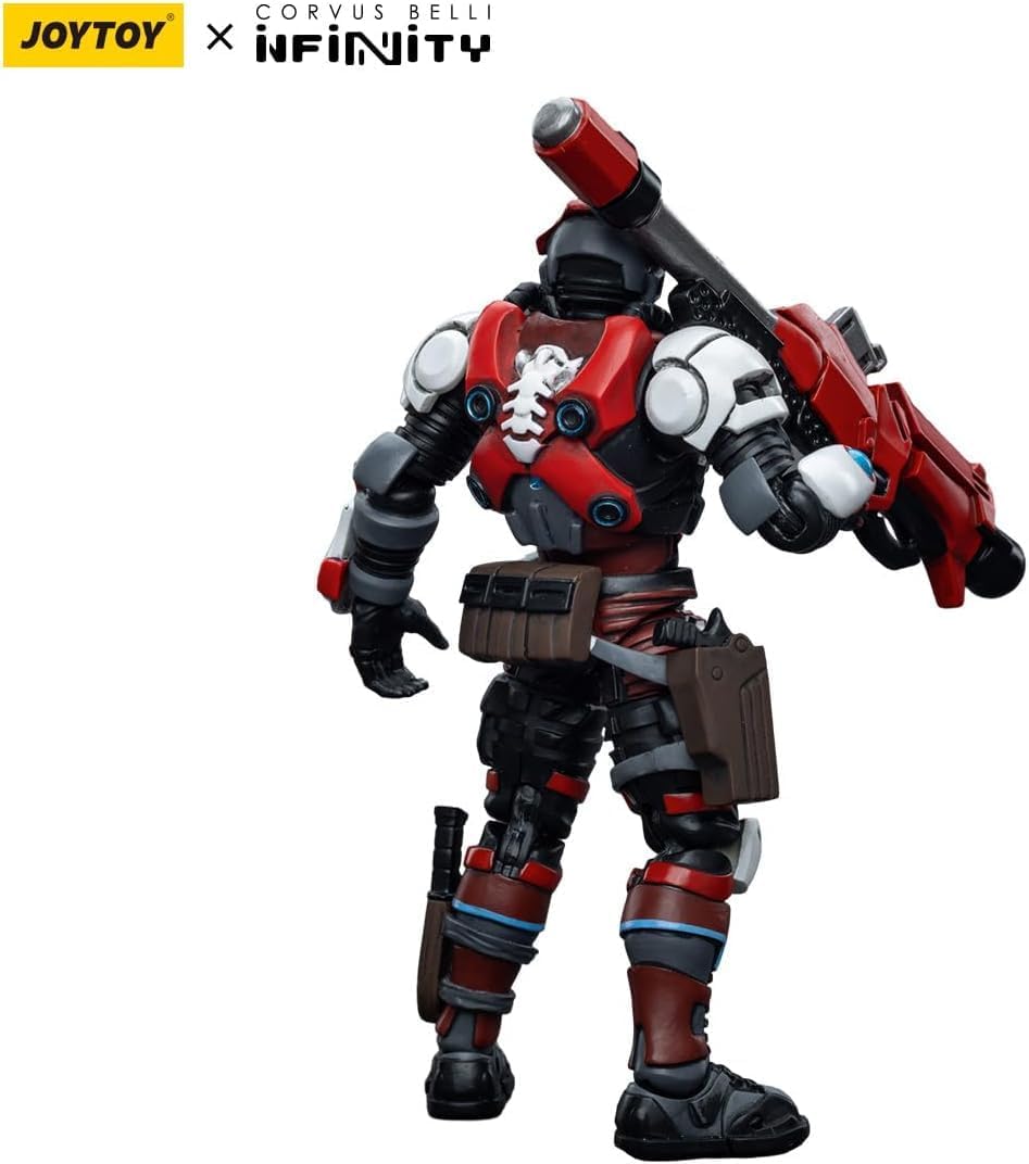 JOYTOY Action Figures Infinity Nomads Wildcats Polyvalent Tactical Unit 1/18 Movable Model Collectible Figurine (#1 Man)