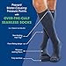 SmartKnit Men's & Women's Seamless Over-The-Calf Socks
