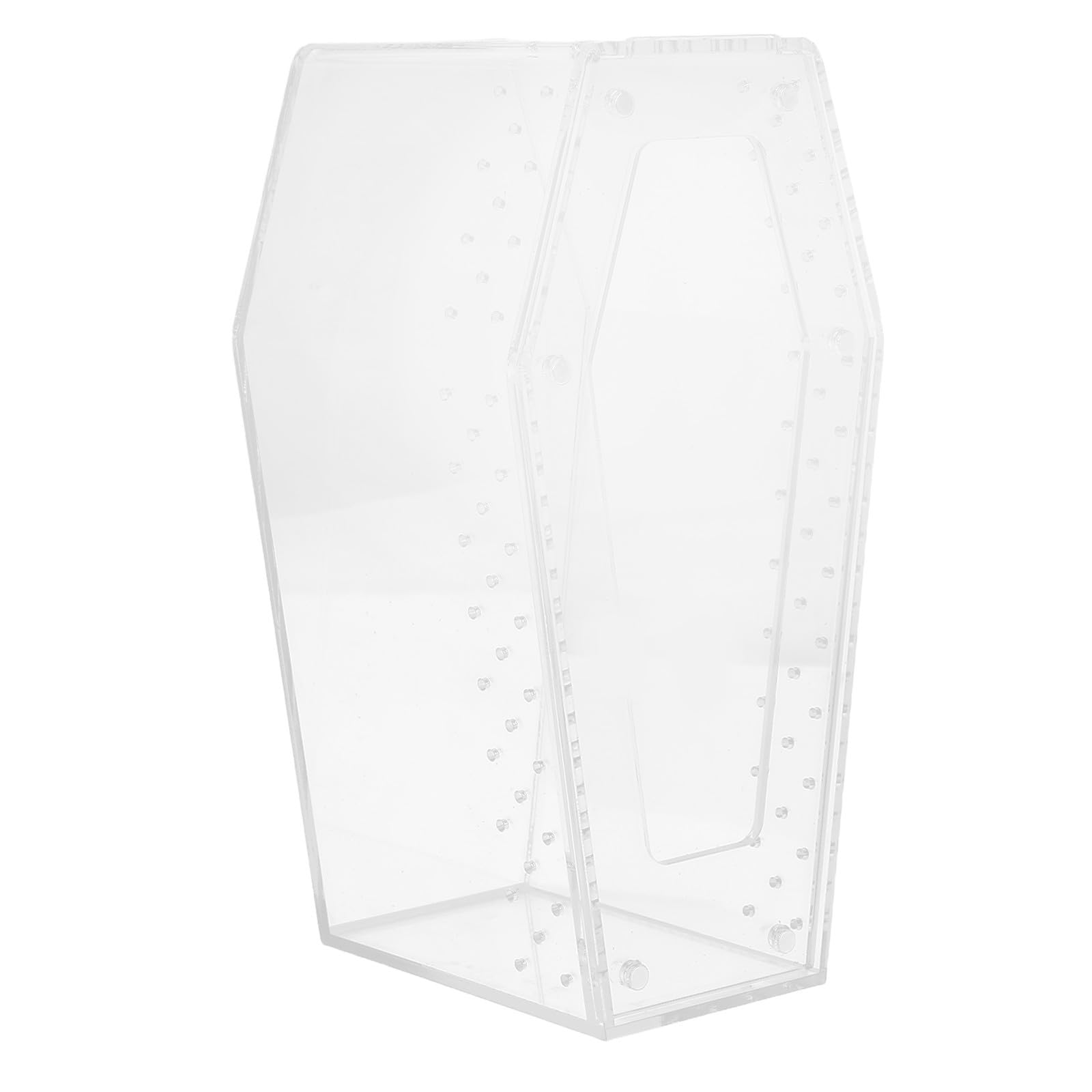 Caja acrílica para reptiles segura y transparente con diseño compacto de alta resistencia