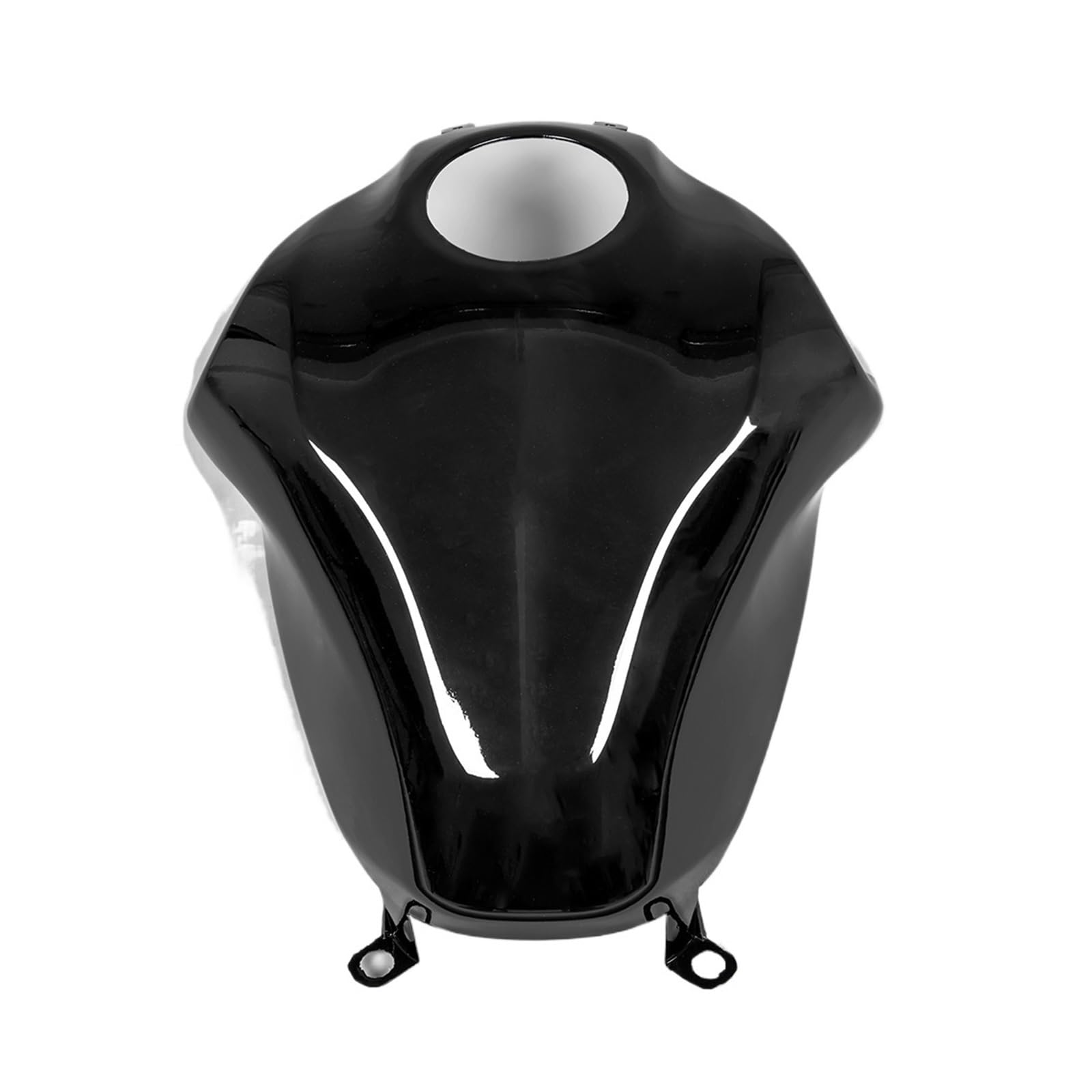 Płyta ochronna zbiornika Pasuje do Z900 2017-2024 2019 osłona zbiornika gazu Protector akcesoria z tworzywa ABS motocykl zbiornik paliwa Fairing(Glossy black)