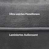 CORTES PETS Orthopädisches Hundebett für Kleine Hunde 61x48 cm -Hundekörbchen - Hundekissen - Waschbar - mit erhöhte Ränder - Hundesofa kleine Hunde – Memory Foam - Wasserfeste Hundebetten
