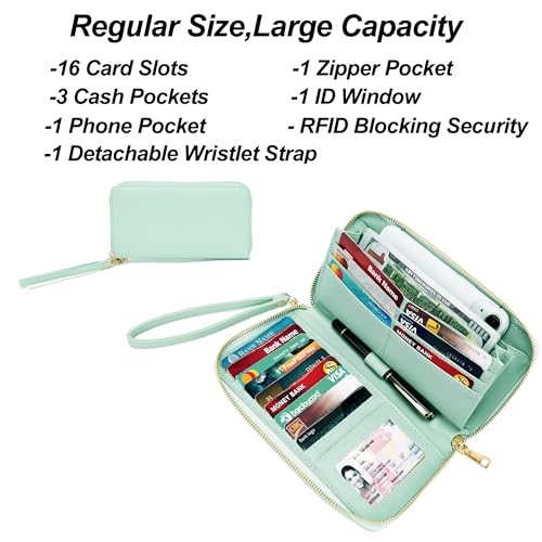 Image of Qiyuer Versatile Daily Purses with RFID Wallet for Women Tote Handbag Set | 3PCS, Fits 13 inch Tablet, Sturdy Vegan PU, Spacious, Work Use, Shoulder Satchel, Large Clutch Wallet, Makeup Bag, Ideal Gift