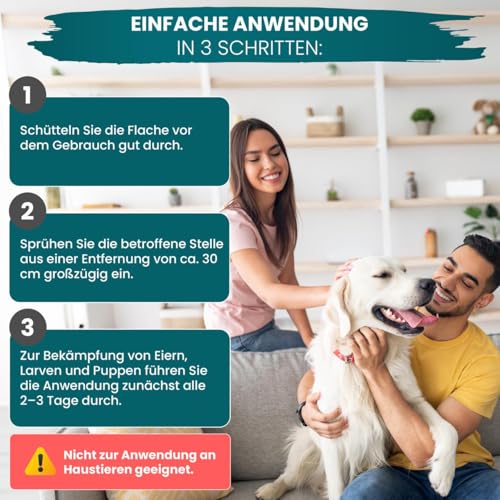 Flohspray Animal Vita für Wohnung und Möbel Effektives Flohmittel