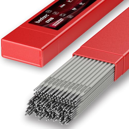 Bestarc E7018 Welding Rod 1/8 5LB Low Hydrogen Carbon Steel Stick Welding Rods for ARC Welding Equipment Welding Sticks Electrodes for All Position Welds