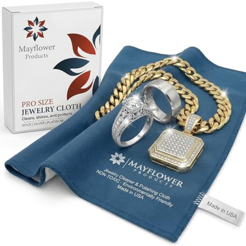 Mayflower Polishing Cloth for Silver Gold Platinum