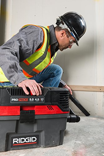 image for RIDGID 50318 4500RV ProPack 4.5-Gal. Portable Wet Dry Shop Vacuum with