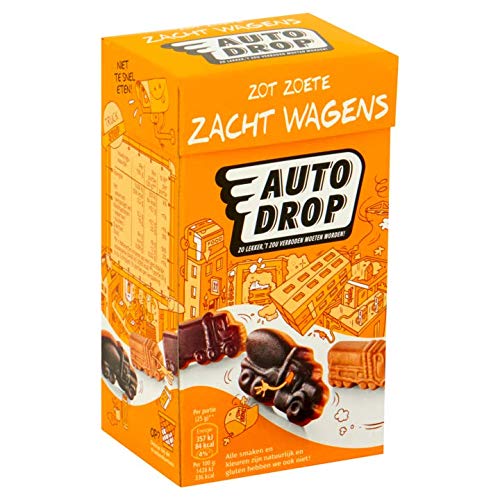 Soft Licorice Candy | Autodrop | Crazy Sweet Soft Wagons | Total Weight 8.29 ounce