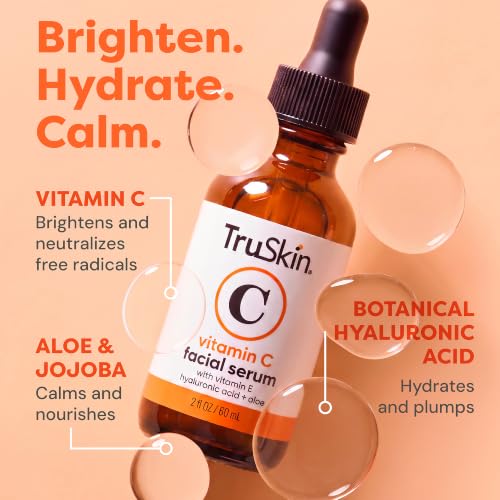 Do Vitamin C Serums Really Work After 50? What I Learned From A Year of Trial and Error 4 TruSkin Brightening Vitamin C Serum for Face with Hyaluronic Acid, 2 fl oz