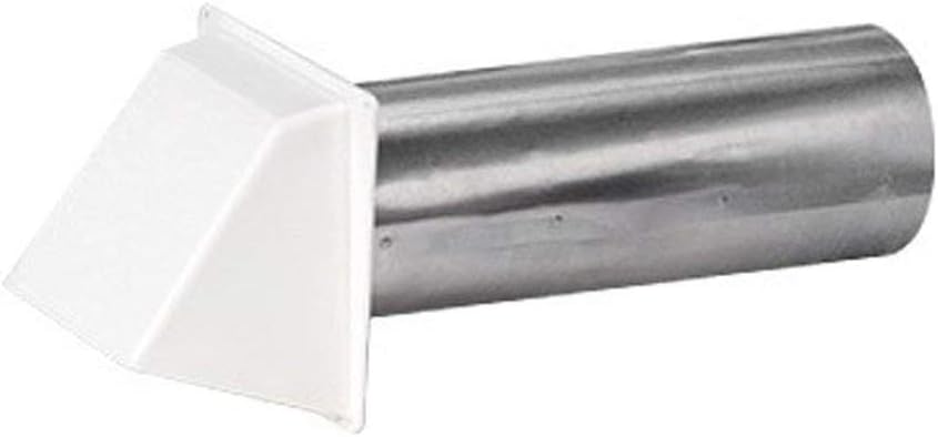 4" Through-The-Wall Dryer Vent Hood