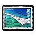 Produktbild Mauspads Moskau Russland Oktober Briefmarke gedruckt in Großbritannien zeigt Mauspad für Notebooks, Desktop-Computer Matten Bürobedarf 10 x 12 Zoll
