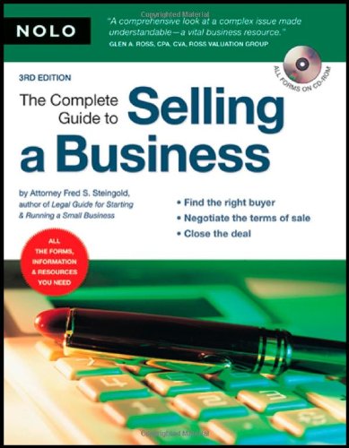 Buy The Complete Guide to Selling a Business — BookShops.in