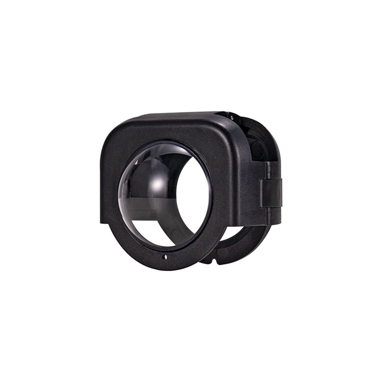 LICHIFIT Cache Objectif Protection Insta360 X4 - Coque Plastique PC Transparent Clip Anti-Rayures Haute Transmittance