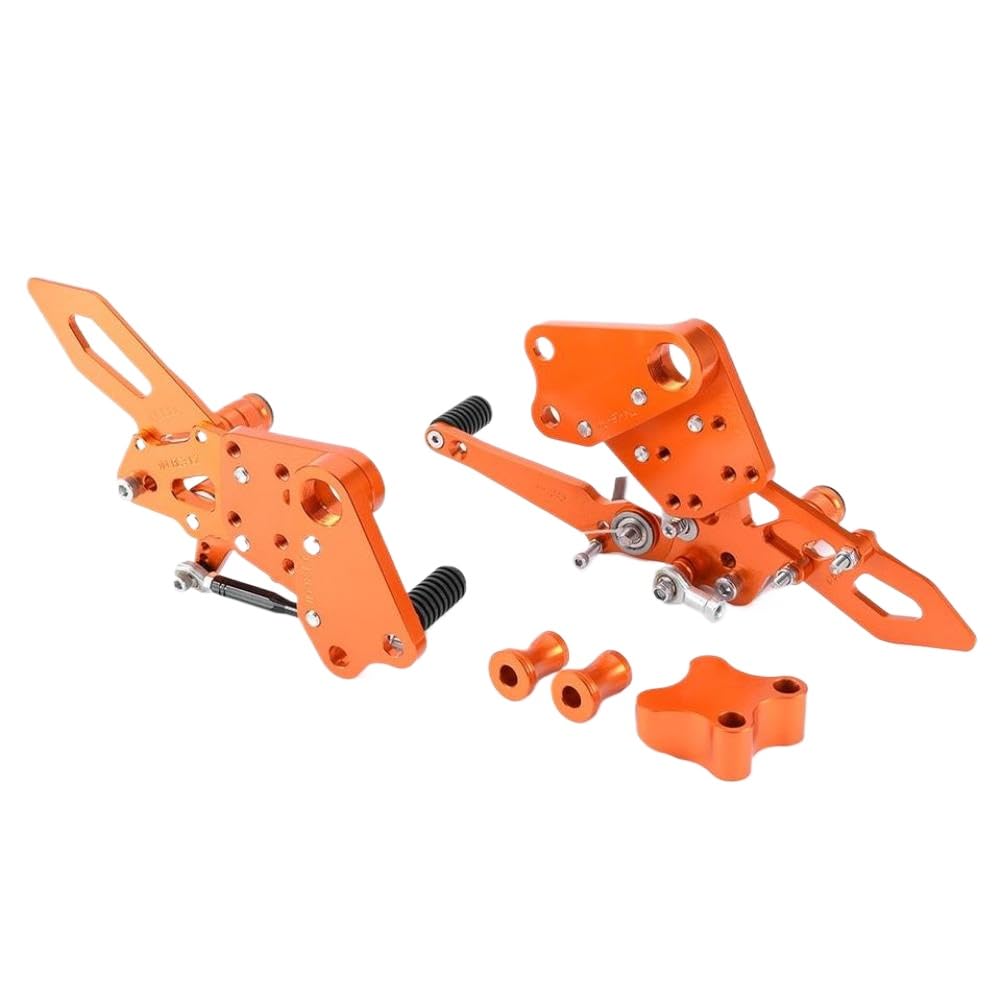 Repose-Pieds Réglables KTM Duke Commandes Reculées Alu - 2