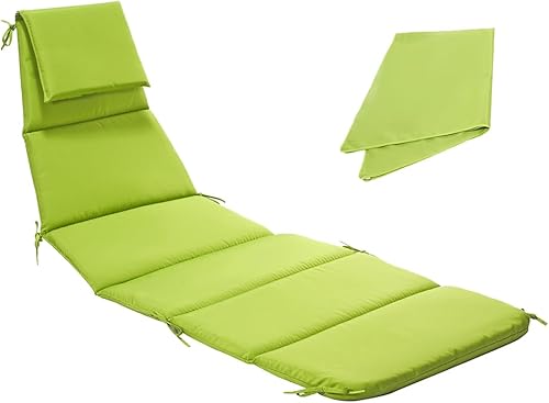 Cojín de repuesto y paraguas para silla colgante al aire libre para tumbona colgante hamaca (verde)