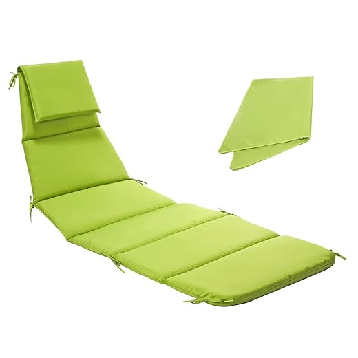 Replacement Cushion and Umbrella for Outdoor Hanging Lounge Chair for Chaise Hanging Hammock Chair (Blue)