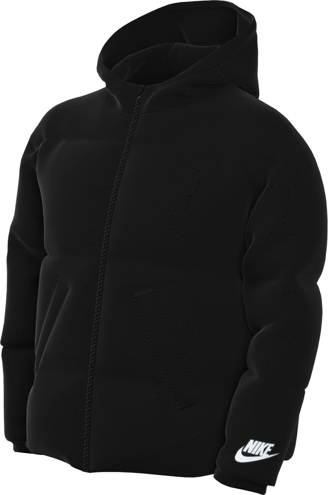 Nike Sportswear Older Kids Therma Fit Synthetic Fiil Jacket 8 15Y Black