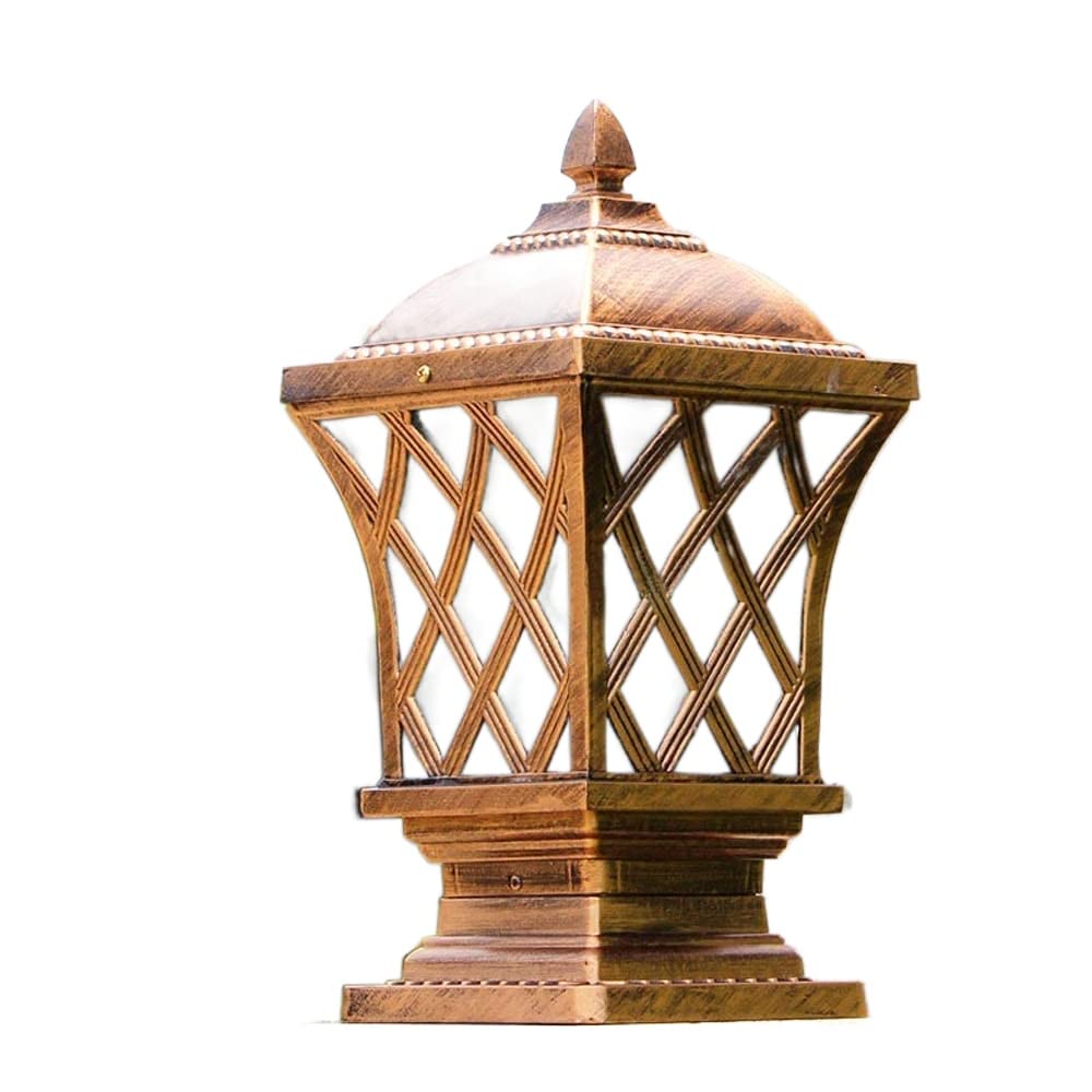 Lampe colonne étanche IP54 pour éliminer les zones d'ombre dans votre jardin