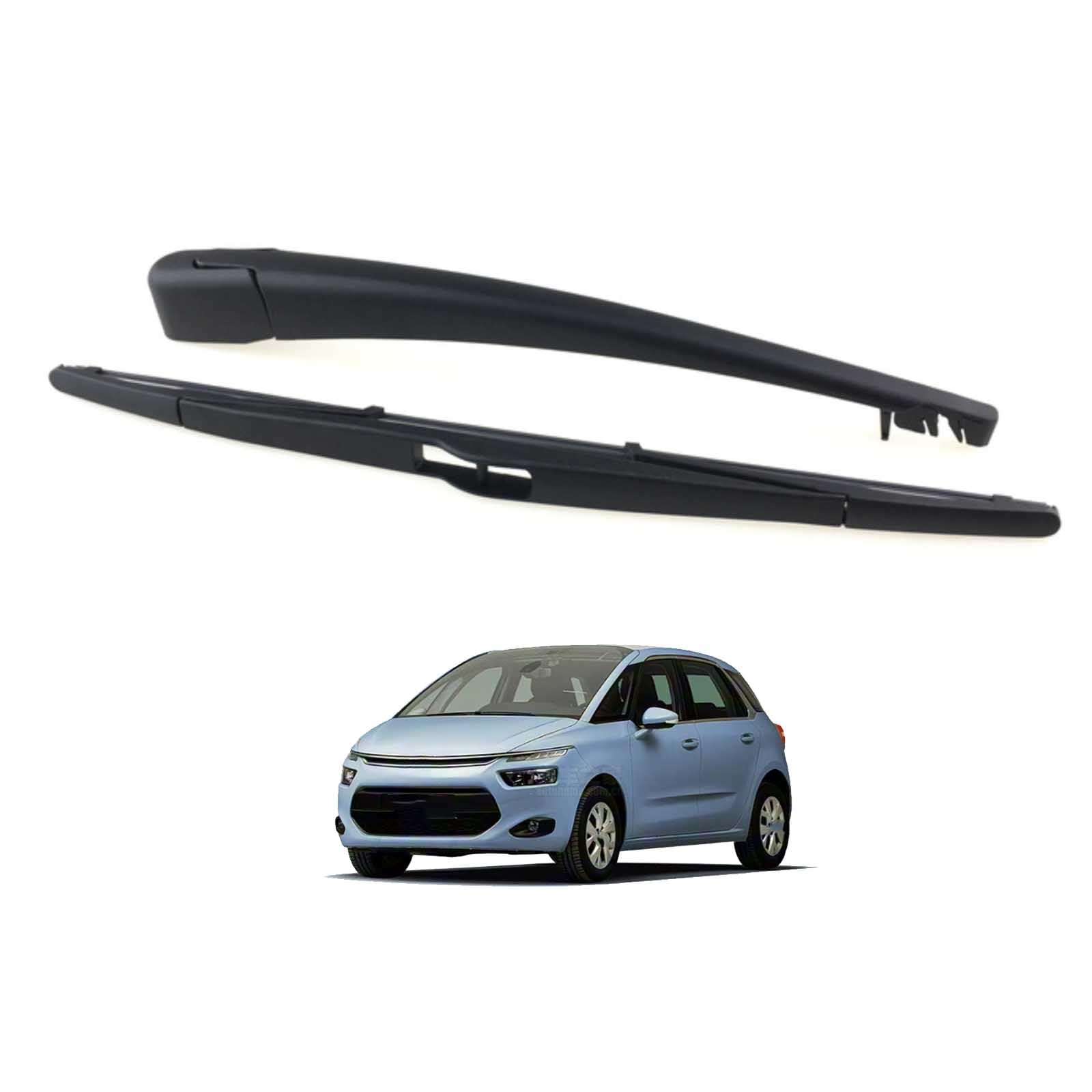Kit brazo y láminas escobillas limpiaparabrisas trasero Citroen C4 Picasso
